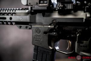 A commercial brand photoshoot of custom rifles and guns for Dawg Zebra Gunworks in Pittsburgh, Pennsylvania. (Photos by Michel Sauret)